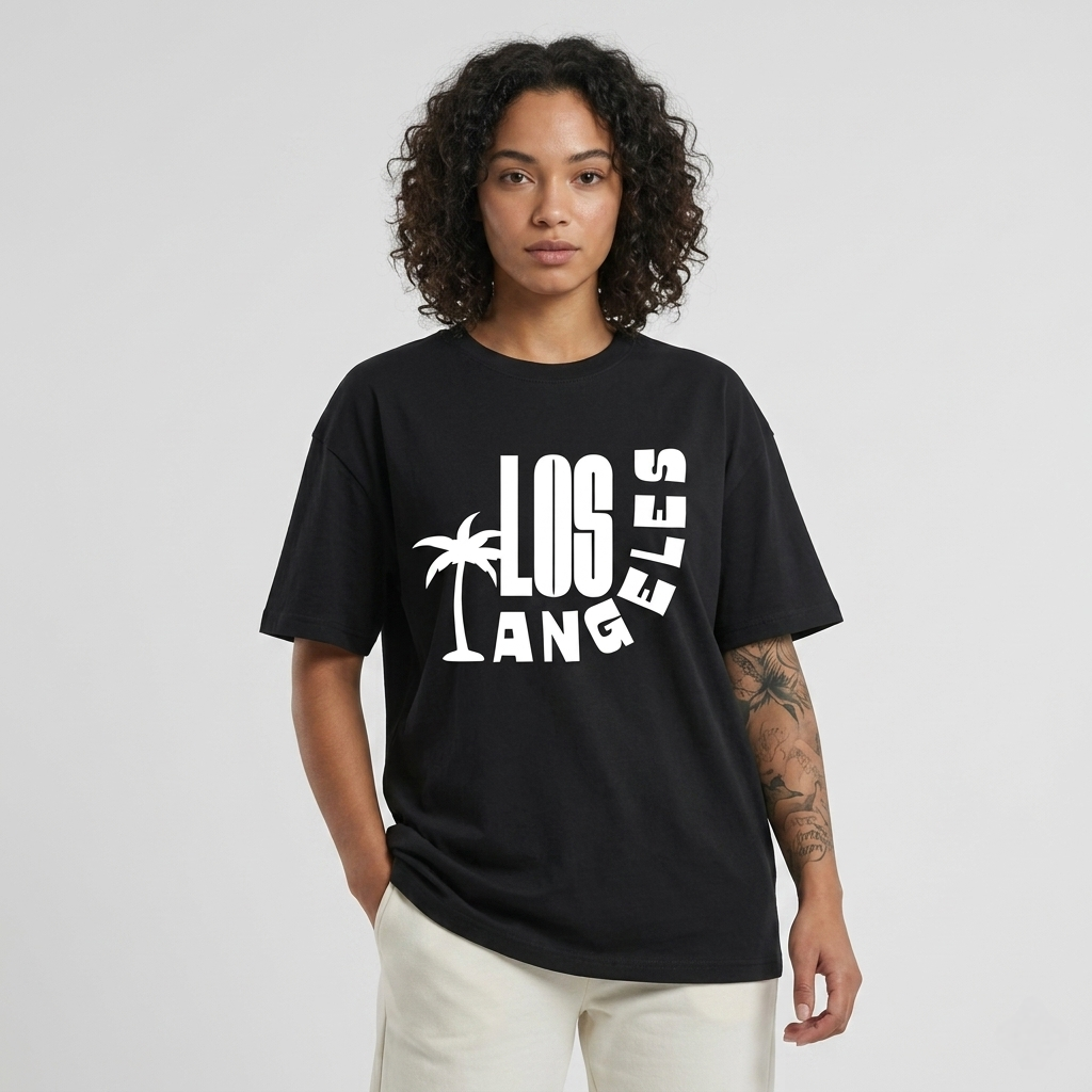 Los Angeles Premium Oversized T-Shirt