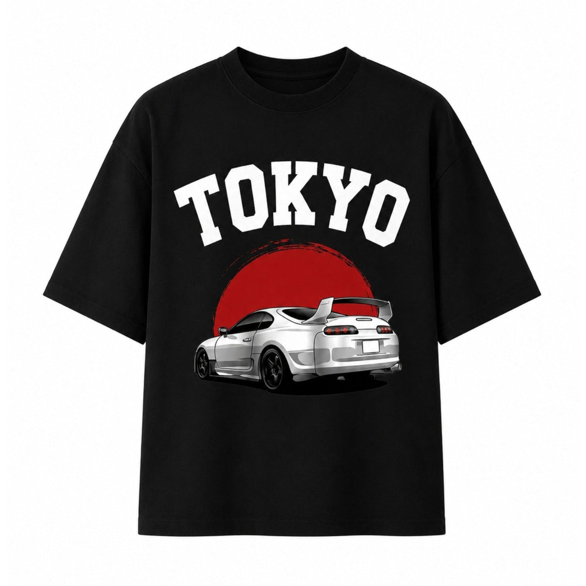 Tokyo JDM Supra Oversized T-Shirt