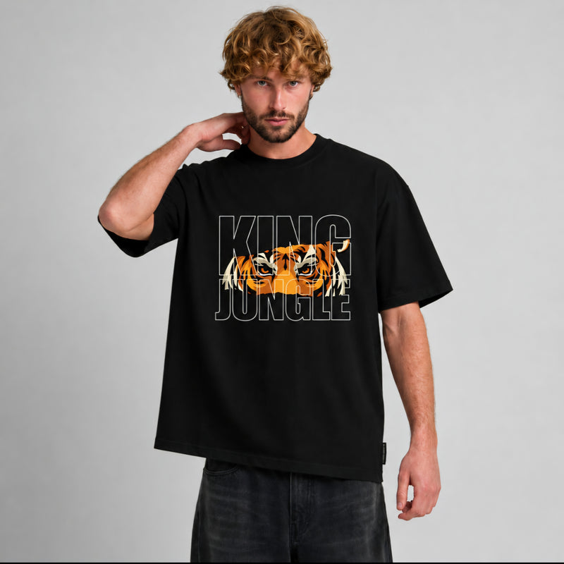 King of the Jungle Tiger Oversized T-Shirt