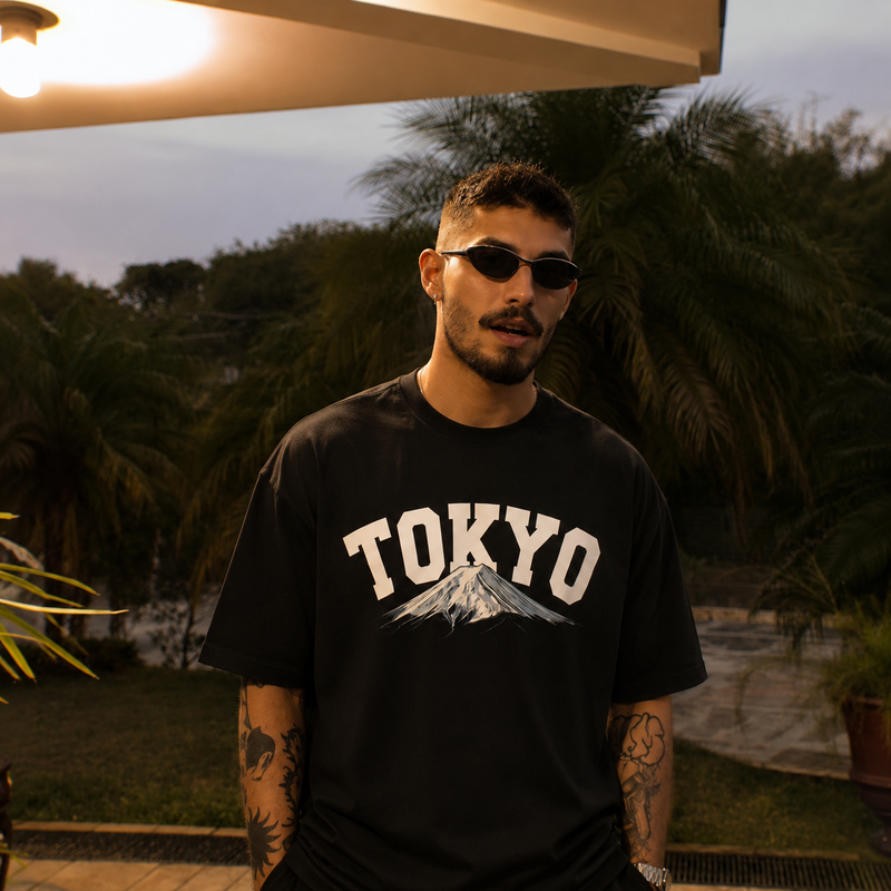 Tokyo Mt. Fuji Oversized T-Shirt